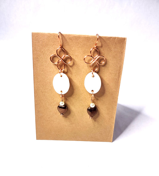 Handmade Earrings - Mother of Pearl